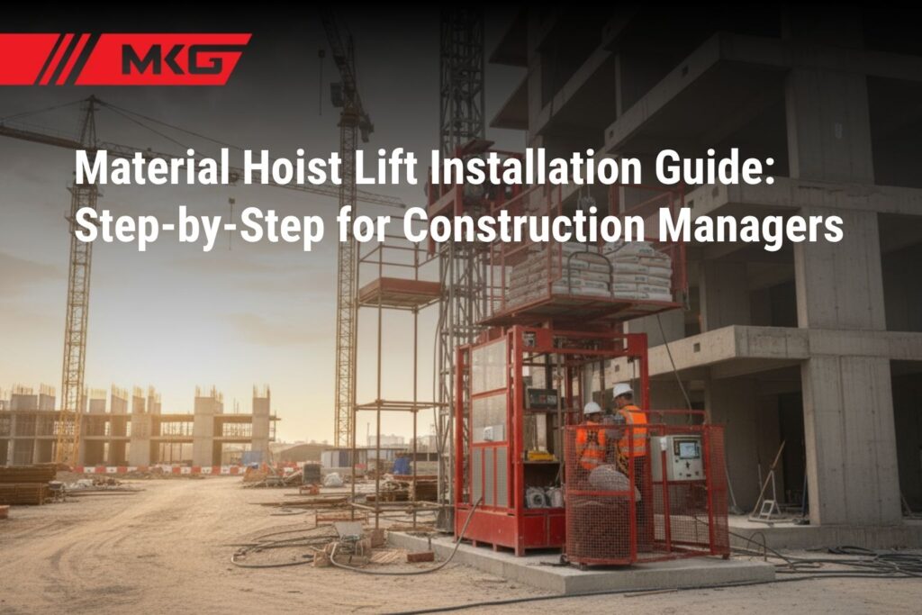Material Hoist Lift Installation Guide