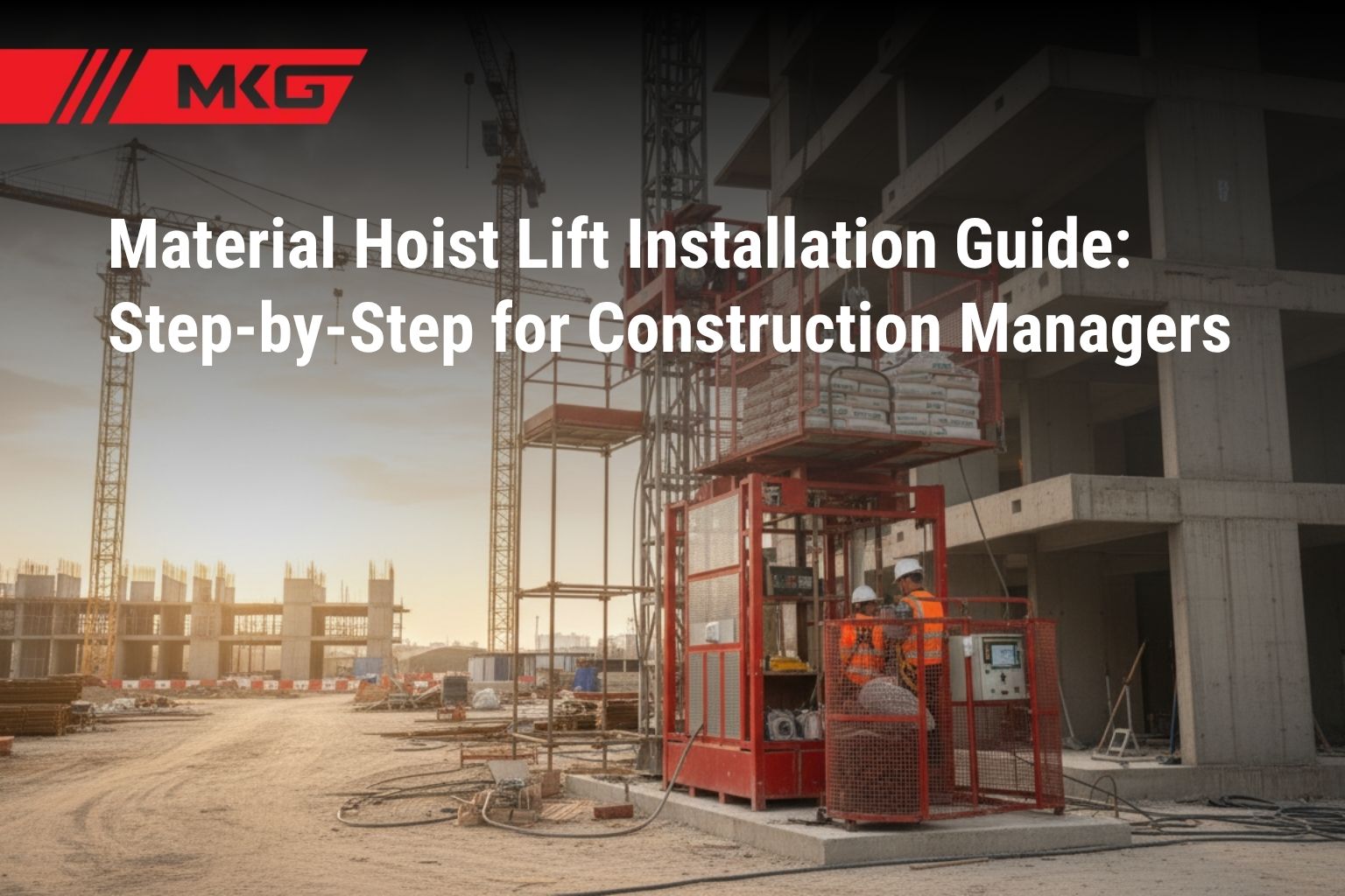 Material Hoist Lift Installation Guide