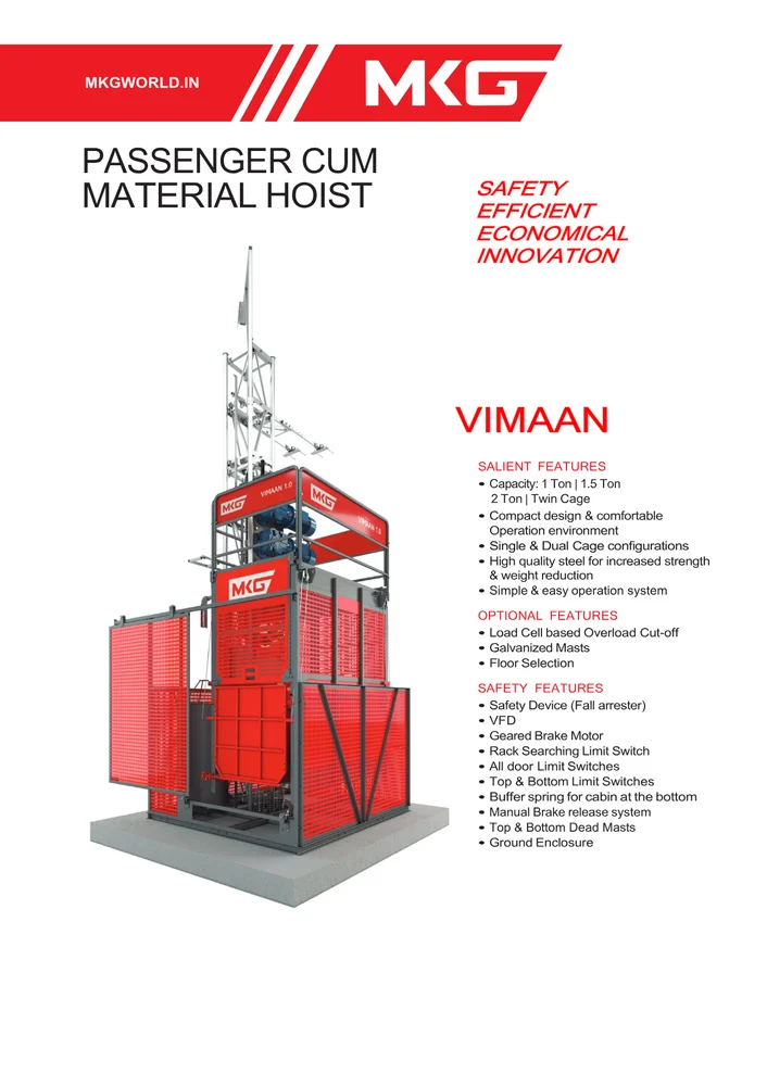 mkg-passenger-cum-material-hoist info